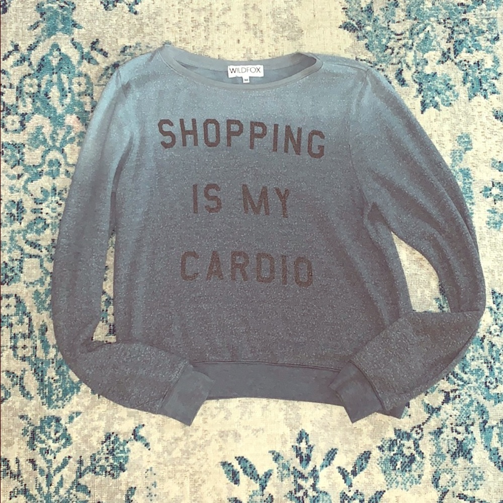 Wildfox Baggy beach jumper. Shopping is my Cardio